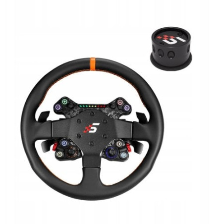 Volante per simulatore di corse gt simagic neo x 330t 330mm nero