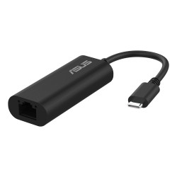 Adattatore di rete asus usb-c2500 v2 usb-c 2.5g nero [nkasup1pu000001]