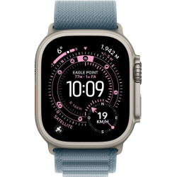 Smartwatch apple watch ultra 3 gps + cellular 5g 49mm cassa in titanio