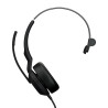 Cuffia jabra evolve2 50 cablato con microfono nero [25089-899-799]