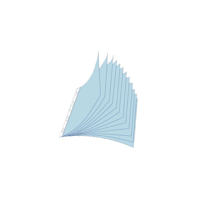 Fascicolo per portalistini exacompta da 10 buste a4 ppl liscio jowarel