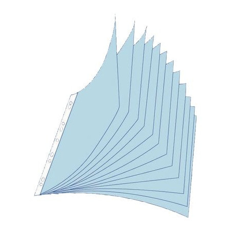 Fascicolo per portalistini exacompta da 10 buste a4 ppl liscio jowarel