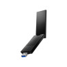 Adattatore di rete cudy wu6500 wifi7 tri band usb 3.0 nero [wu6500]
