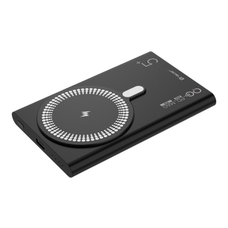 Batteria portatile tracer airmag2 powerbank 5000mah nero [trabat47645]