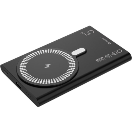 Batteria portatile tracer airmag2 powerbank 5000mah nero [trabat47645]