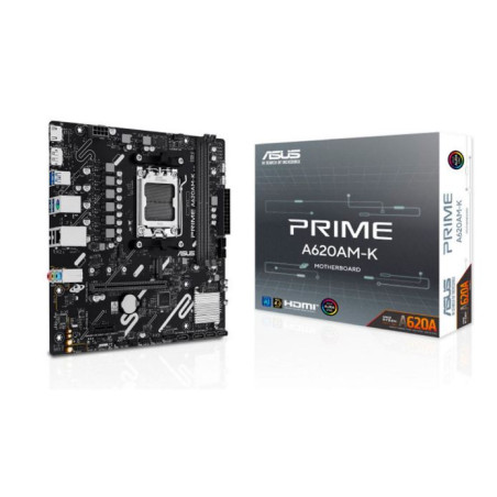 Scheda madre asus prime a620am-k am5 atx 2x ddr5 [90mb1gx0-m0eay0]