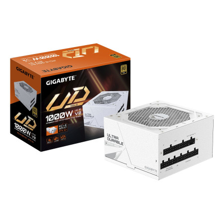 Alimentatore 1000w gigabyte 6ud1000gm pg5 v2 ice 80 plus gold bianco