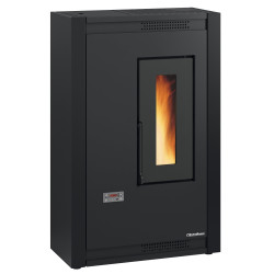 Stufa pellet extraflame klaudia 5.0 evo bordeaux