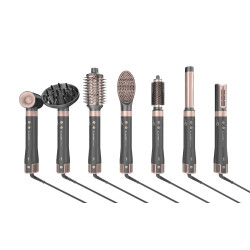 Multistyler gama uniq vibrance airflow grijs 8in1 1500w rosa