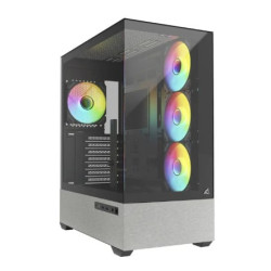 Case sharkoon ak7 argb midi-tower atx nero [ak7 argb black]