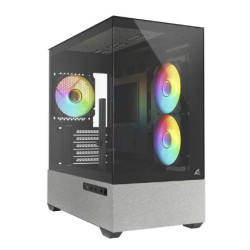 Case sharkoon mk7 argb mini-tower microatx nero [mk7 argb black]