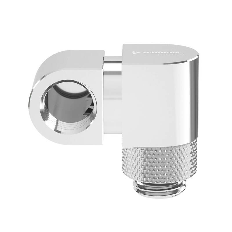 Adattatore barrow g1/4 360gradi 21mm argento