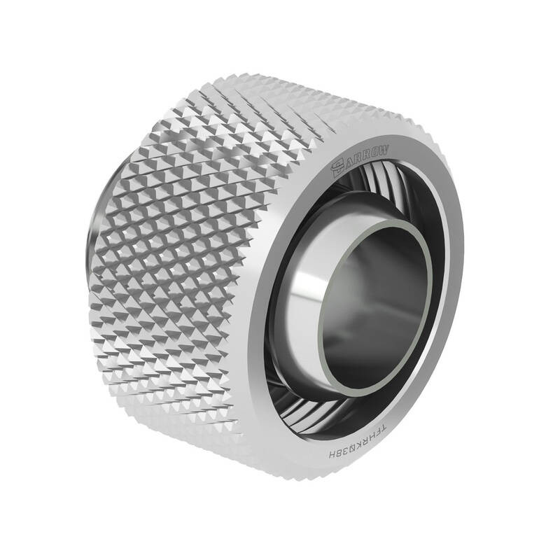 Raccordo a compressione barrow 16/10mm argento