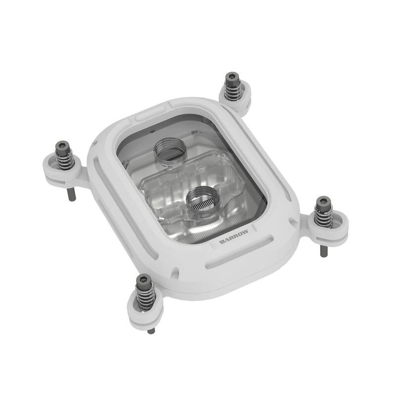 Waterblock per cpu barrow kepler intel lga 1700/1851 bianco