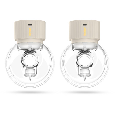 Tiralatte elettrico neno vento twin senza fili trifase 2x150ml bianco