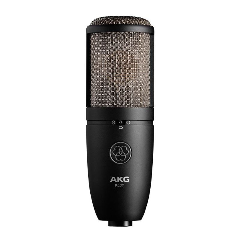 Microfono da studio akg p420 a condensatore nero [030-03-195]