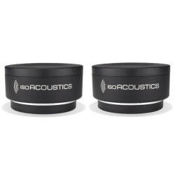 Isolatori per monitor da studio isoaccoustics iso-puck 9kg max/unita'