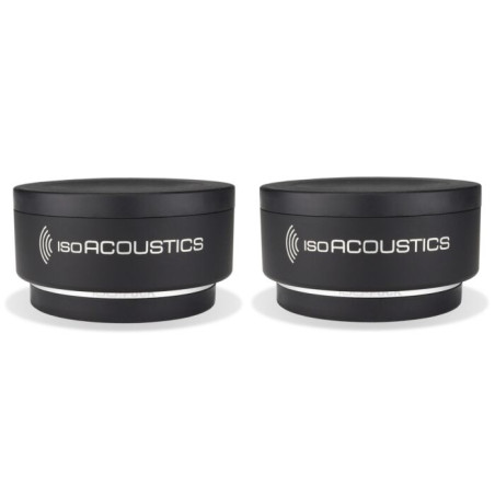 Isolatori per monitor da studio isoaccoustics iso-puck 9kg max/unita'