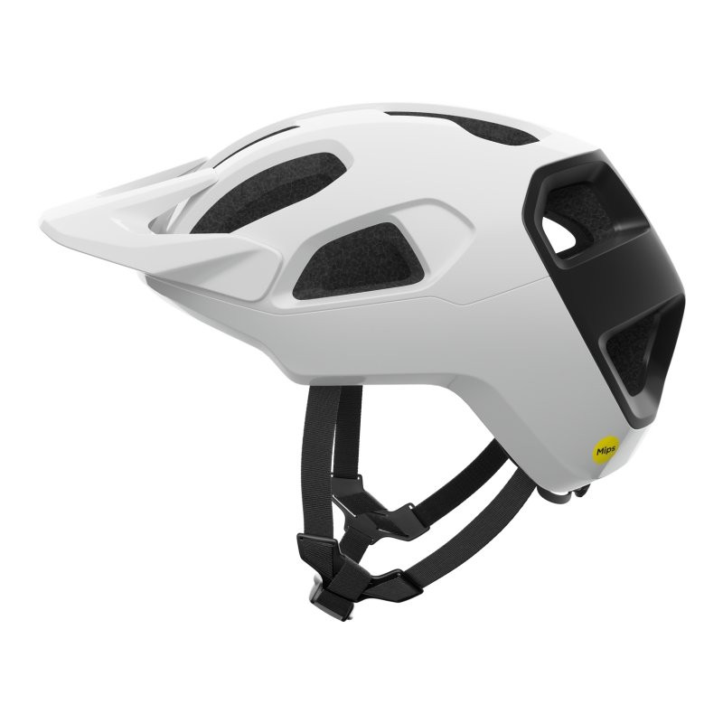 Casco da bici poc cularis mips m 51-62cm bianco/nero [969033]