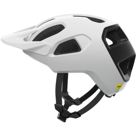 Casco da bici poc cularis mips m 51-62cm bianco/nero [969033]