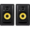 Monitor da studio krk classic 5 attivo a 2 vie 50w con accessori