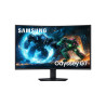 Monitor led 37'' samsung odyssey g7 g75f gaming curvo 4k