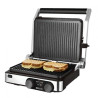 Grill elettrico cecotec rock'ngrill dual 2000w nero/acciaio inossidabile