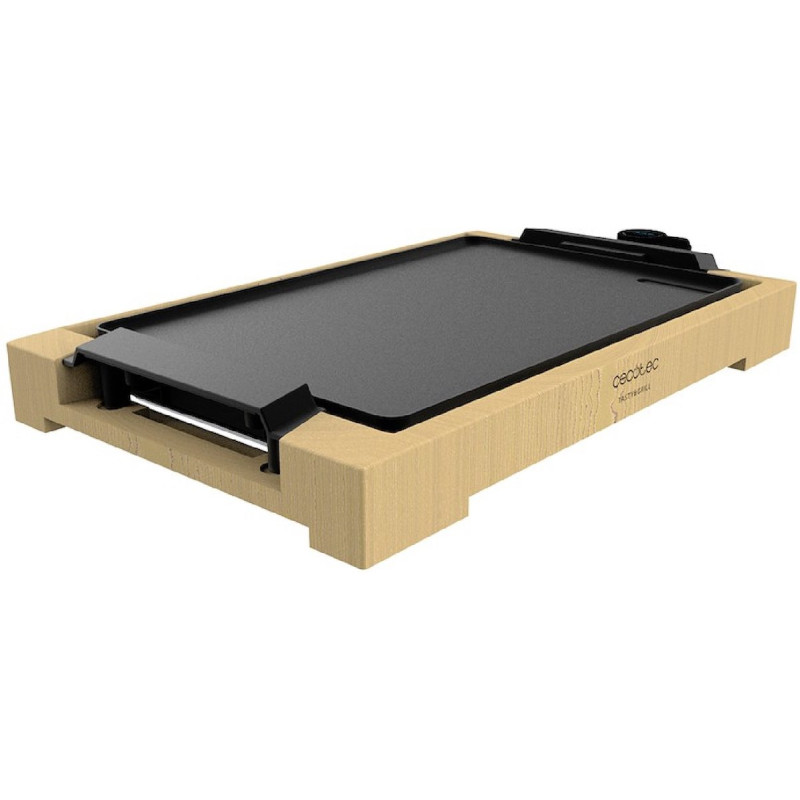Grill elettrico tasty 2000 bamboo 2000w nero [3089]