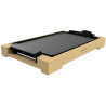 Grill elettrico tasty 2000 bamboo 2000w nero [3089]