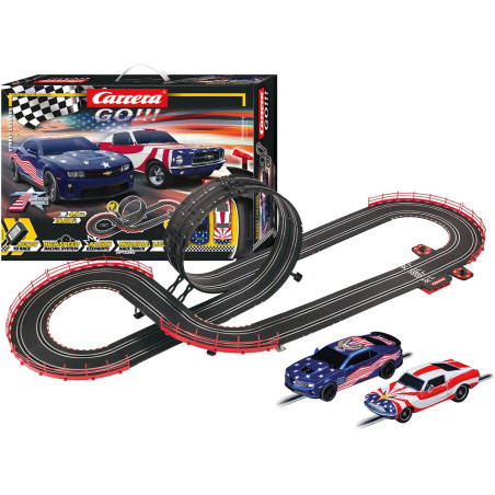 Modellino carrera go!!! street legends pista da corso 1/43 multicolore