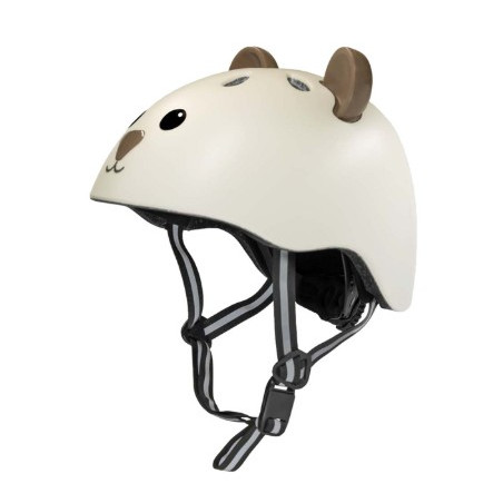 Casco da bici hudora beary per bambini xxs t.44-47 mocha [84910]