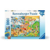 Puzzle ravensburger le quattro stagioni multicolore 100pz [12004050]