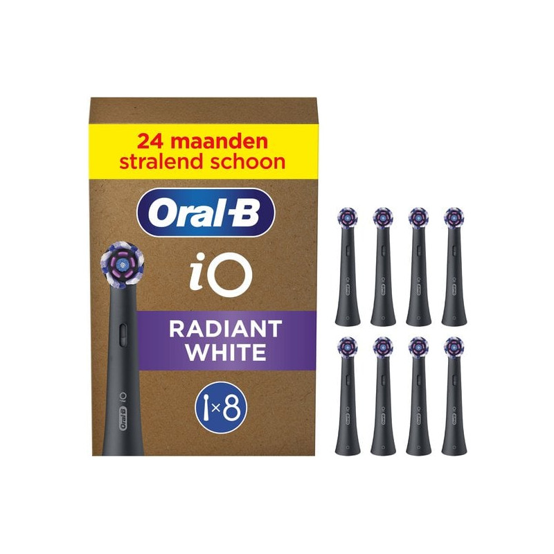 Testine di ricambio oral-b io radiant white per spazzolino elettrico