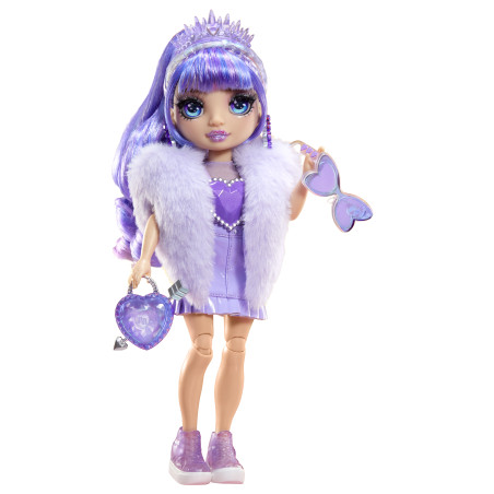 Bambola alla moda mga entertainment rainbow high creative crystals