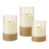 Set di candele goobay i-led-candles3wh a led 3x 6lm 2700k