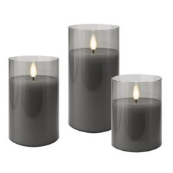 Set di candele goobay i-led-candles3gr a led 3x 6lm 2700k