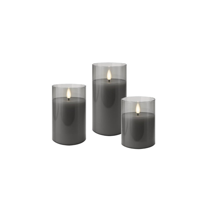 Set di candele goobay i-led-candles3gr a led 3x 6lm 2700k