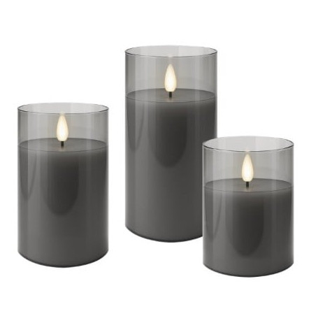 Set di candele goobay i-led-candles3gr a led 3x 6lm 2700k