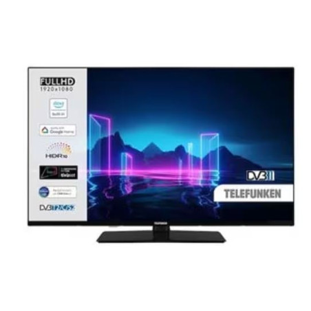 Tv led 43" telefunken te43750b45i2kz full hd 1920x1080p smart