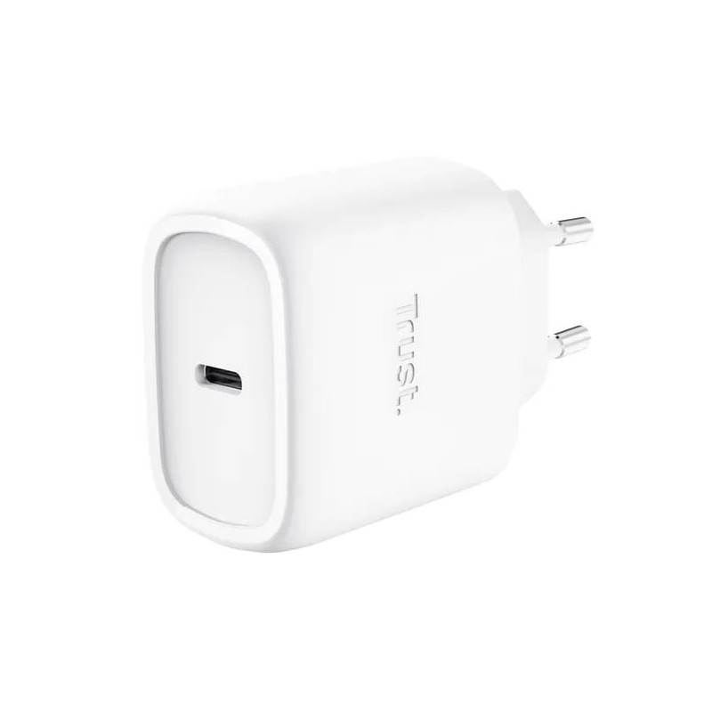 Alimentatore da rete trust 45w bianco [25522]