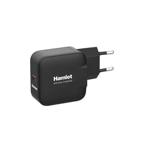 Alimentatore da rete hamlet da parete 65w nero [xpdg-65w]