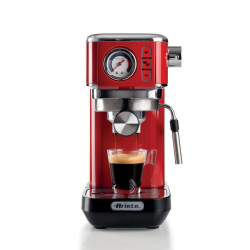 Macchina da caffe' espresso ariete 1381 a filtri 1.1l 1300w rosso
