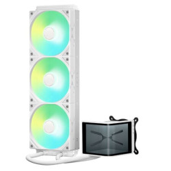 Dissipatore cpu a liquido tryx panorama se argb 360mm bianco [l-p360l-am3m-g0w]