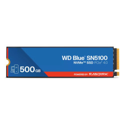 Ssd 500gb western digital blue sn5100 m.2 pcie4.0 x4 blu [wds500g5b0e-00cpe0]