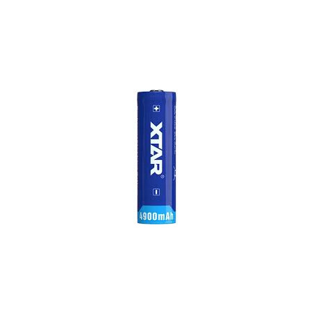 Batteria xtar 21700 3.7v 4900 mah [21700-4900]