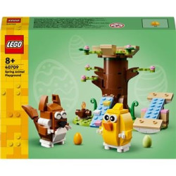 Set di costruzioni lego 40709 parco giochi primaverile degli animali