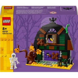 Set di costruzioni lego 40721 fienile di halloween multicolore 199pz