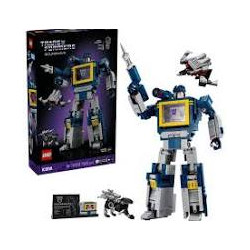 Gioco da costruzione lego icons 10358 transformers soundwave multicolore