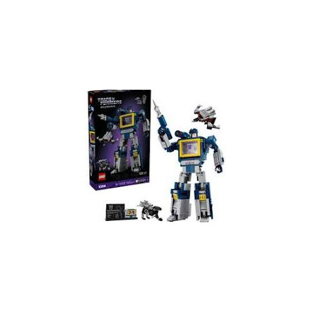 Gioco da costruzione lego icons 10358 transformers soundwave multicolore