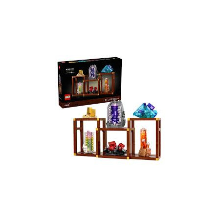 Gioco da costruzione lego ideas 21362 collezione minerali multicolore